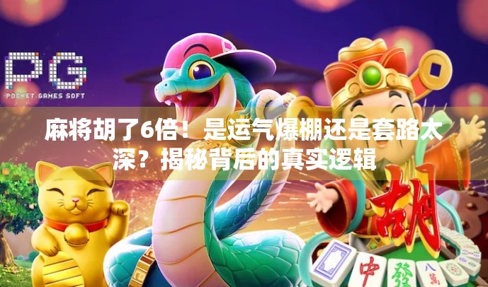 麻将胡了6倍！是运气爆棚还是套路太深？揭秘背后的真实逻辑