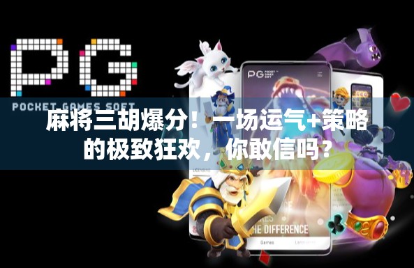 麻将三胡爆分！一场运气+策略的极致狂欢，你敢信吗？