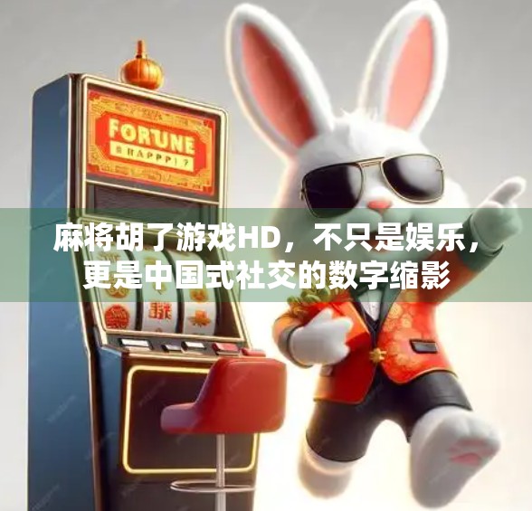 麻将胡了游戏HD，不只是娱乐，更是中国式社交的数字缩影