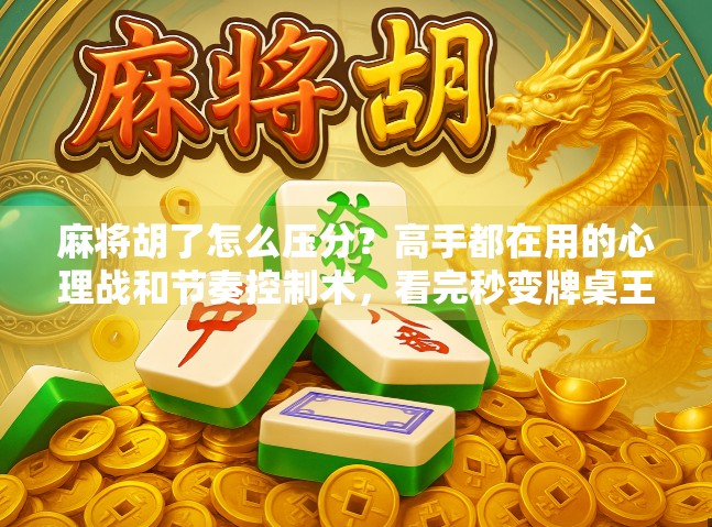 麻将胡了怎么压分？高手都在用的心理战和节奏控制术，看完秒变牌桌王者！