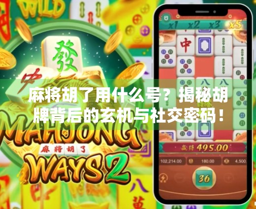 麻将胡了用什么号？揭秘胡牌背后的玄机与社交密码！
