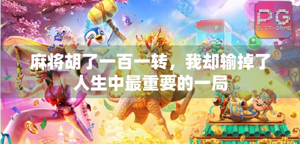 麻将胡了一百一转，我却输掉了人生中最重要的一局